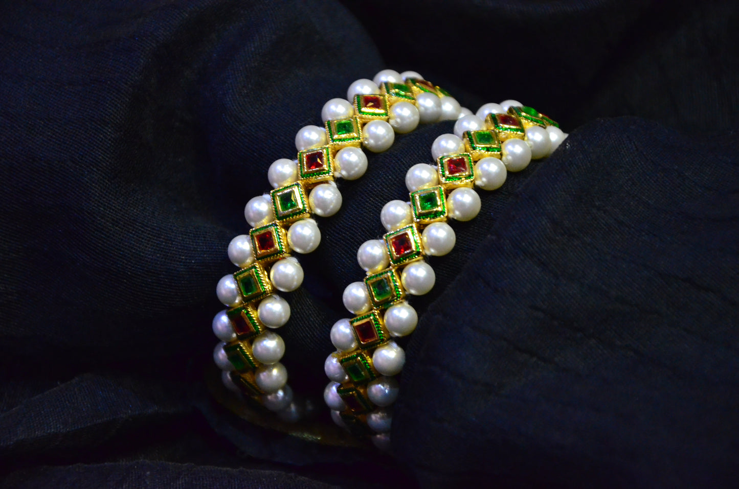 Bangles and Bracelets for every festive occasion | Ethnic Wear | Gifts for Women and girls | Elegant Pearl and Gold Bangles for Women and Girls - Perfect Ethnic Accessories for Festive Occasions and Wedding Season. Explore a Stunning Collection of Temple Jewellery at BanglesBay.com